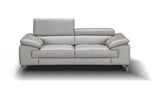 J&M Furniture - Liam Premium Leather Sofa Set In Grey - 18758-2Set