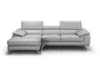 Liam Premium Leather Sectional In Left Hand Facing Chaise - 18273-Lhfc | J&M