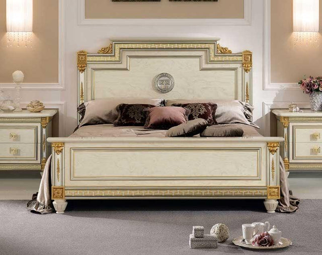 Esf Furniture - Arredoclassic Italy Liberty Euro Eastern King Bed - Libertybedk.S