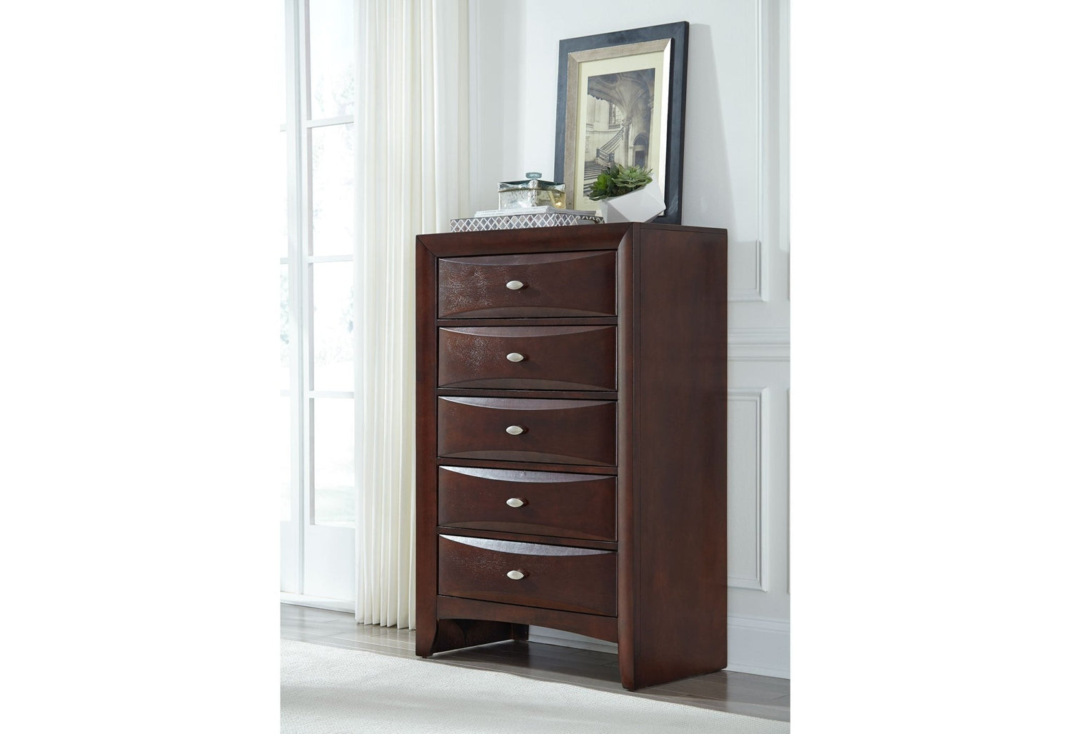 Linda New Merlot Chest by Global Furniture