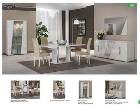 Lisa 5 Piece Dining Room Set - Lisadtable-5Set | ESF