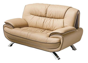 405 Modern Loveseat In Brown - 4052Brown | ESF