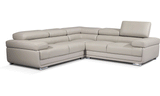 Esf Furniture - Extravaganza Sectional Sofa In Light Grey - 2119 Sectional-Lg
