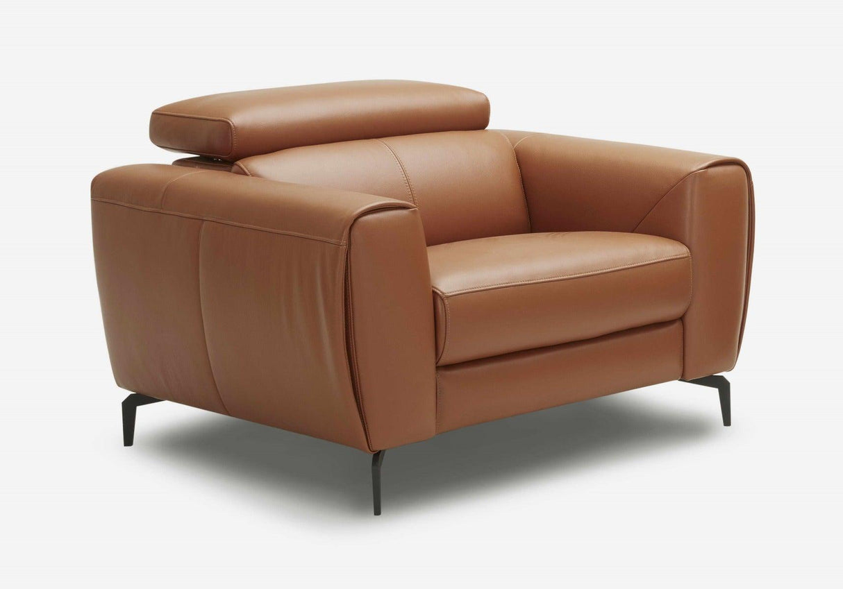 J&M Furniture - Lorenzo Chair In Caramel - 1882411-C