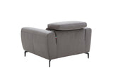 J&M Furniture - Lorenzo Grey Fabric Chair - 18823-C