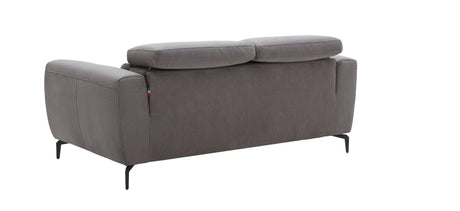 Lorenzo Grey Fabric Loveseat - 18823-L | J&M