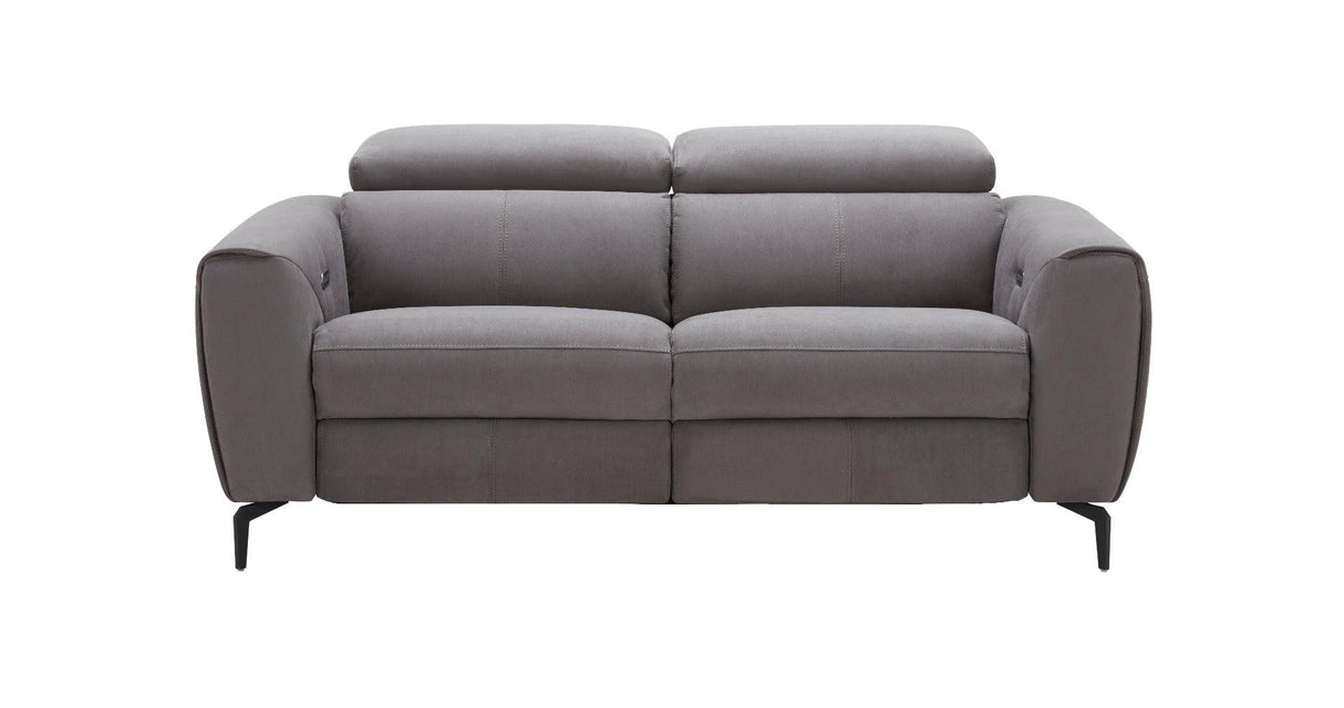 J&M Furniture - Lorenzo Grey Fabric Loveseat - 18823-L