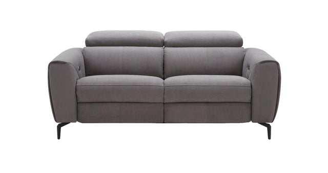 J&M Furniture - Lorenzo Grey Fabric Loveseat - 18823-L