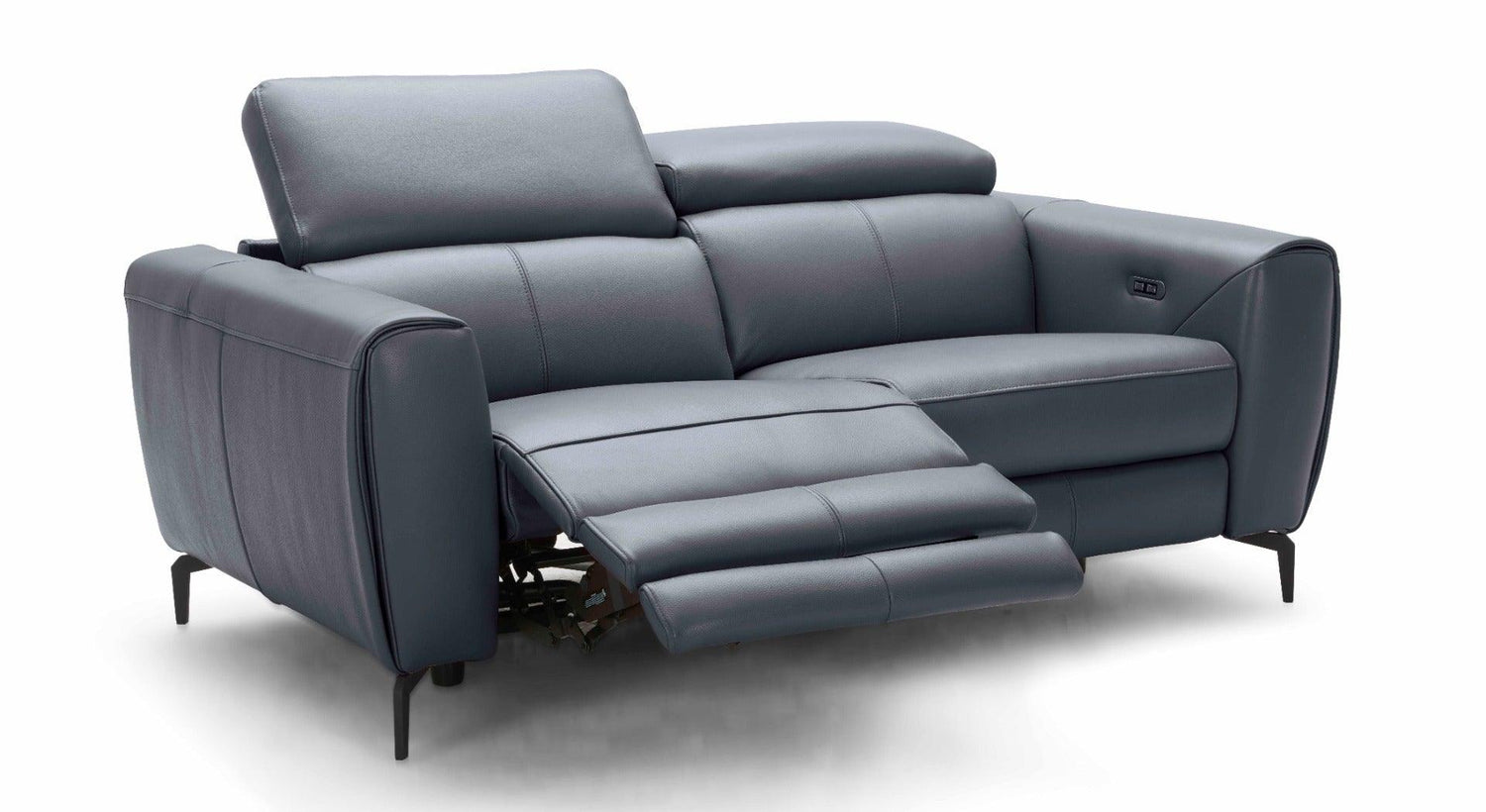 J&M Furniture - Lorenzo Loveseat In Blue-Grey - 188241-L