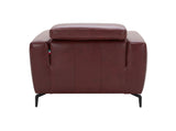 J&M Furniture - Lorenzo Merlot Chair - 18822-C
