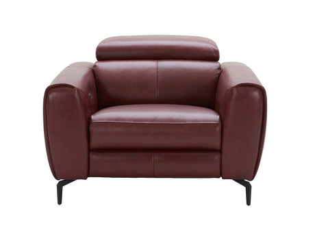 J&M Furniture - Lorenzo Merlot Chair - 18822-C