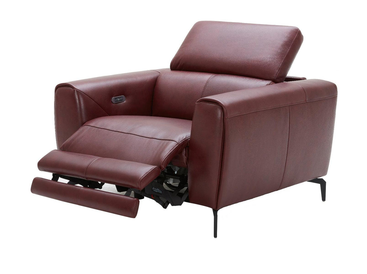 J&M Furniture - Lorenzo Merlot Chair - 18822-C