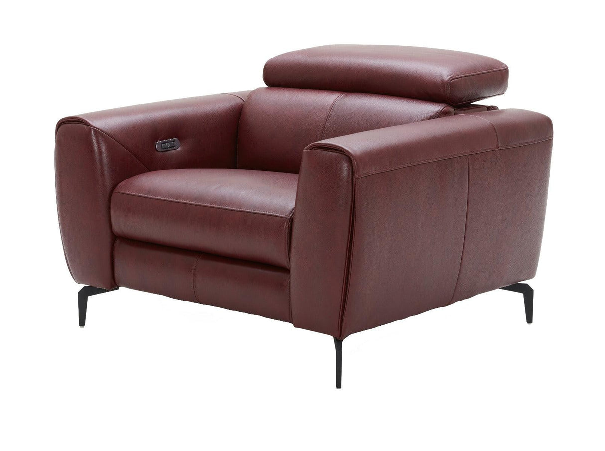 J&M Furniture - Lorenzo Merlot Chair - 18822-C