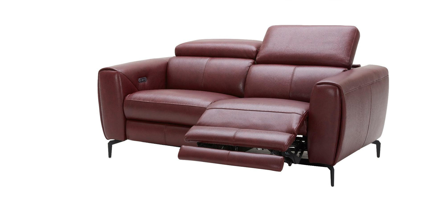 J&M Furniture - Lorenzo Merlot Loveseat - 18822-L
