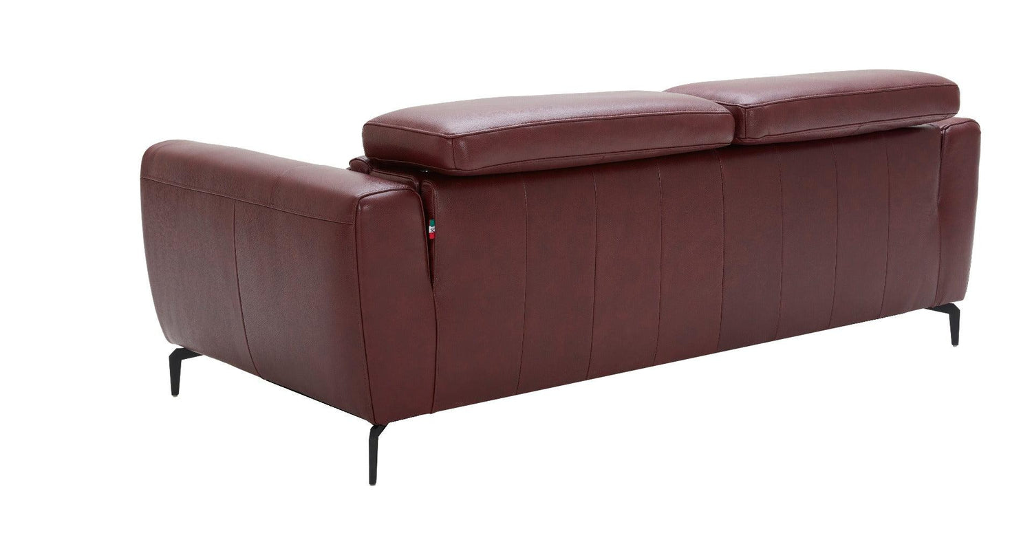 J&M Furniture - Lorenzo Merlot Sofa - 18822-S