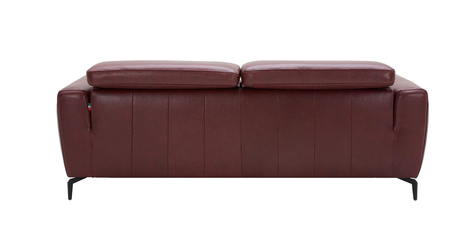 J&M Furniture - Lorenzo Merlot Sofa - 18822-S