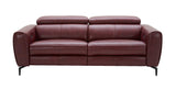 J&M Furniture - Lorenzo Merlot Sofa - 18822-S
