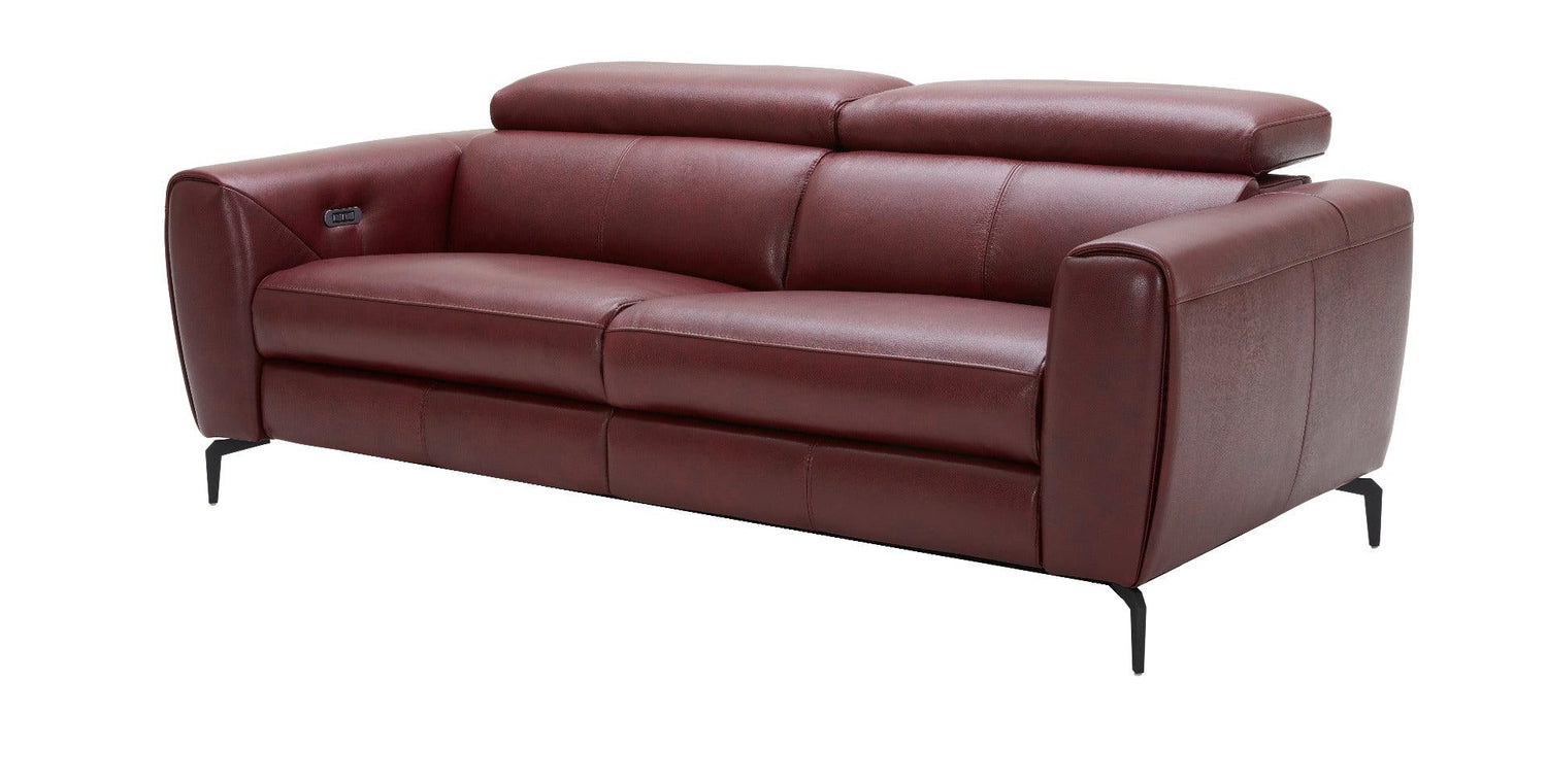J&M Furniture - Lorenzo Merlot Sofa - 18822-S