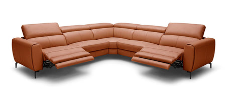 Lorenzo Sectional In Rust - 18347-S | J&M