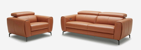 2 Piece Lorenzo Motion Sofa Set In Caramel - 1882411 - 2Set | J&M | Home Elegance USA