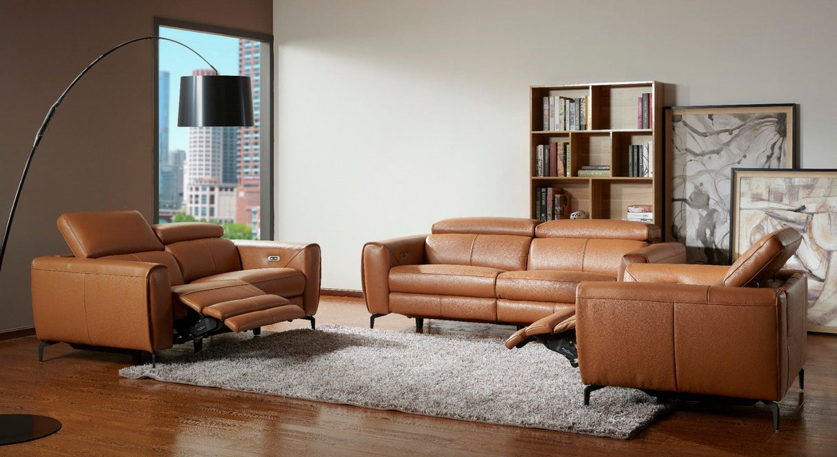 J&M Furniture - Lorenzo Sofa In Caramel - 1882411-S