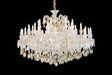San Carlo 37-Light Chandelier in Clear Glass & Gold Finish – Aico Furniture - sold by Home Elegance USA