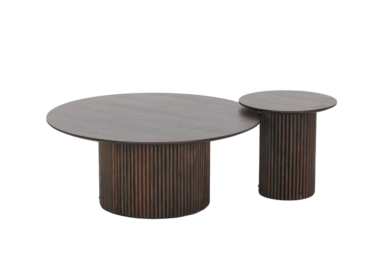 Vig Furniture Modrest - Lusk Modern Mid Century Coffee & End Table Set