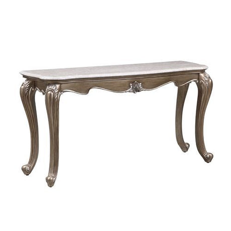 Acme Furniture - Elozzol Accent Table in Marble - LV00304