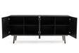 Vig Furniture Modrest Macoy - Modern Multicolor + Black Ash Buffet