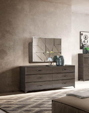 Camelgroup Italy Maia Double Dresser With Mirror - Maiaddm | ESF