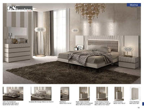 Marina 7 Piece Queen Bedroom Set - Marinabedqs-7Set | ESF