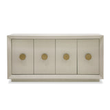 Vig Furniture Modrest Marjorie - Modern Cream & Brushed Gold Buffet
