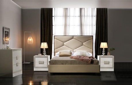 Esf Furniture - Martina 3 Piece Queen Storage Bedroom Set - Martina-Q-3Set