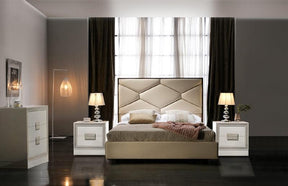 Martina 3 Piece Eastern King Storage Bedroom Set - Martina-Ek-3Set | ESF