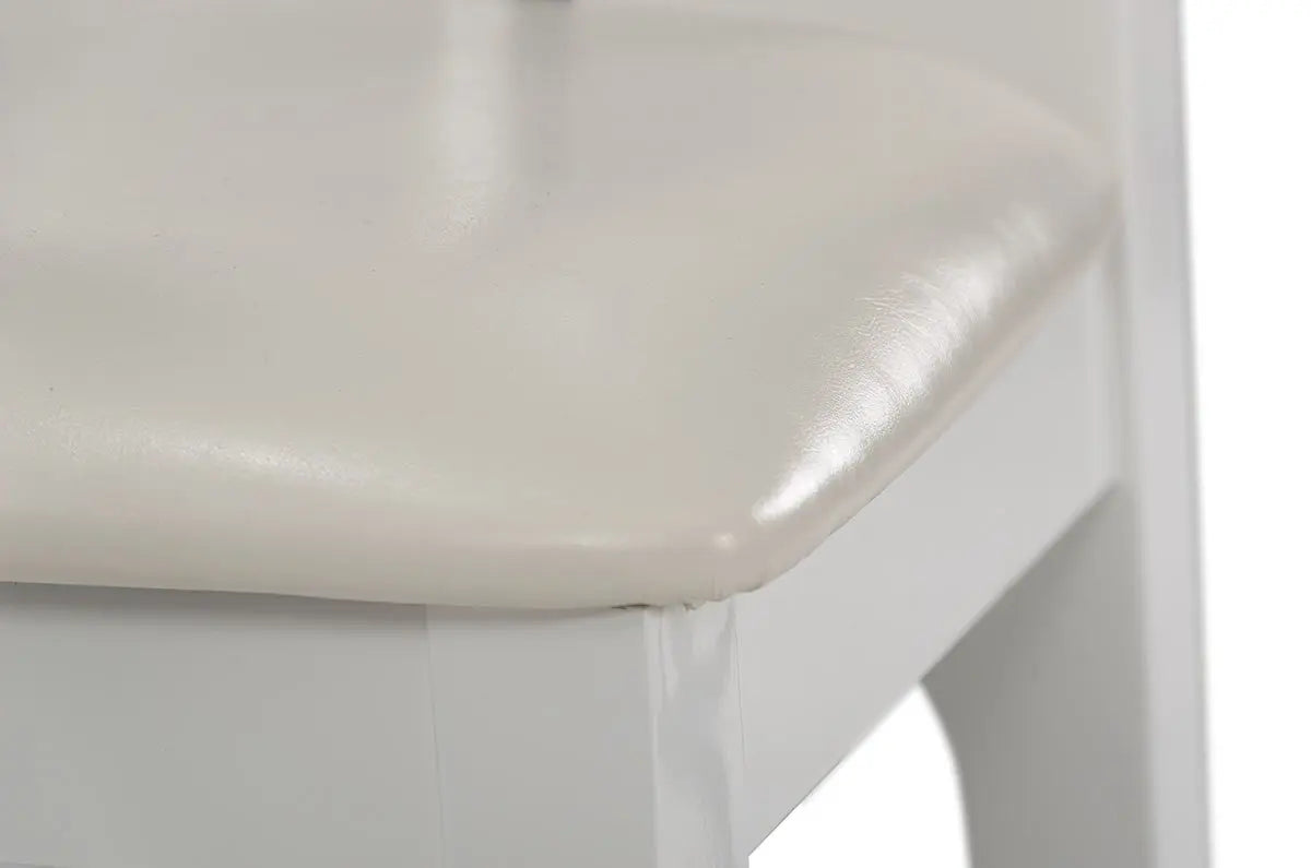 Vig Furniture - Maxi White Gloss Chair (Set Of 2) - Vggujk414Sch-Wht