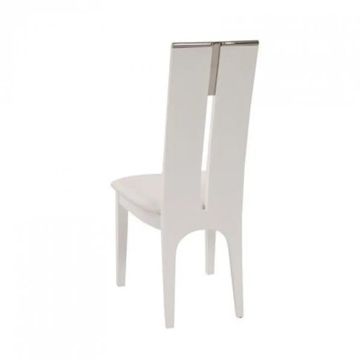 Vig Furniture - Maxi White Gloss Chair (Set Of 2) - Vggujk414Sch-Wht