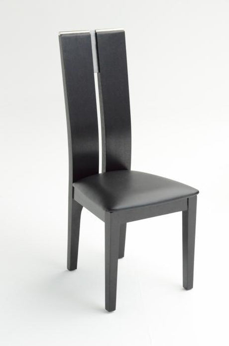 Vig Furniture - Maxi Black Oak Chair (Set Of 2) - Vggujk414Sch-Blk