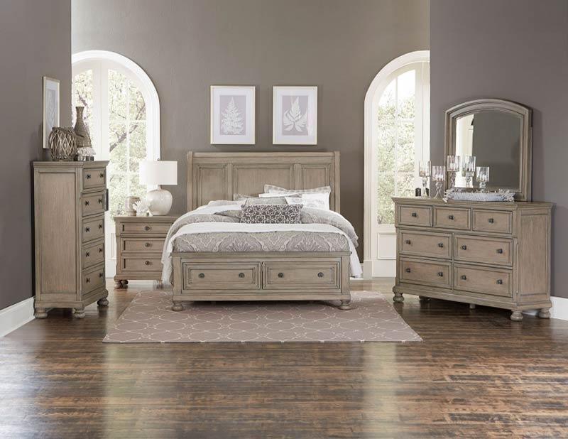 Bethel 5 Piece Eastern King Bedroom Set 2259Kgy - 1Ek - 9 | Homelegance | Home Elegance USA