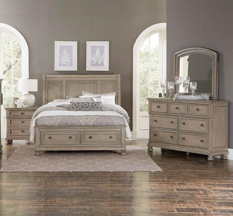 Bethel 5 Piece Eastern King Bedroom Set 2259Kgy - 1Ek - 5 | Homelegance | Home Elegance USA