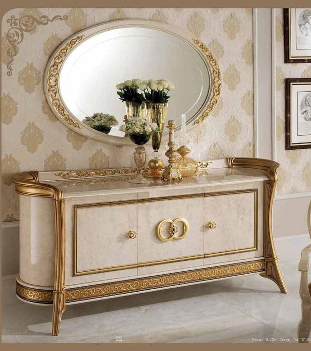 Esf Furniture - Arredoclassic Italy Melodia Buffet With Mirror - Melodiabm