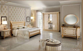 Arredoclassic Italy Melodia 6 Piece Queen Bedroom Set - Melodiaqb-6Set | ESF