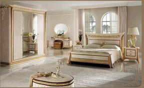 Arredoclassic Italy Melodia 7 Piece Eastern King Bedroom Set - Melodiaekbs-7Set | ESF