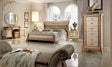 Arredoclassic Italy Melodia 4 Piece Eastern King Bedroom Set In Upholstered - Melodiaekbun-4Set | ESF