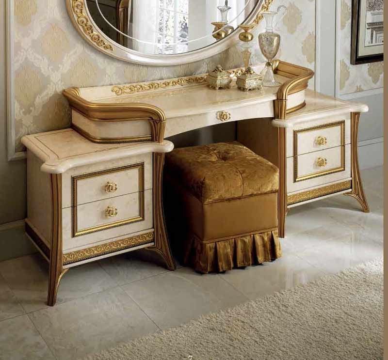 Arredoclassic Italy Melodia Vanity Dresser - Melodiadressingtable | ESF | Home Elegance USA