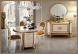 Arredoclassic Italy Melodia 6 Piece Round Dining Table Set W-1Ext - Melodiardt-6Set | ESF