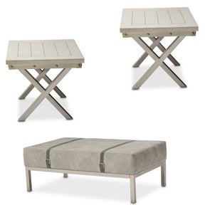 Menlo Station 3-Piece Occasional Set in Eucalyptus – AICO Furniture