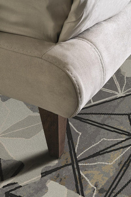 Metropolitan Fabric Queen Bed In Taupe - 18974-Q | J&M