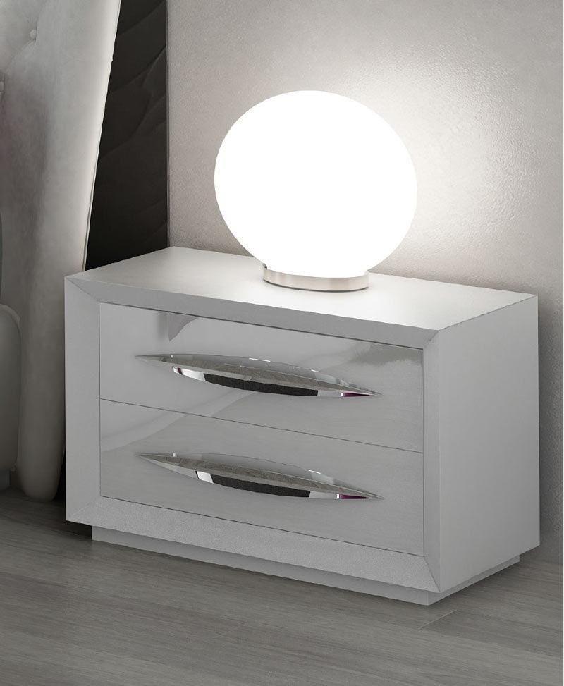 Esf Furniture - Miami Nightstand In White - Miami-Ns