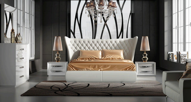 Esf Furniture - Miami King  Size Bed - Miamibedks