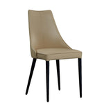 J&M Furniture - Milano Leather Dining Chair Set Of 2 In Tan - 18991-T
